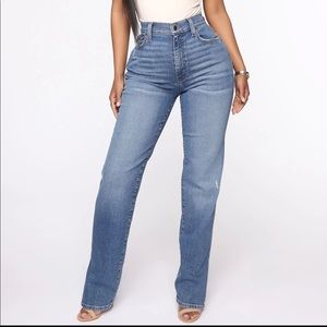 Killin em softly split leg jeans